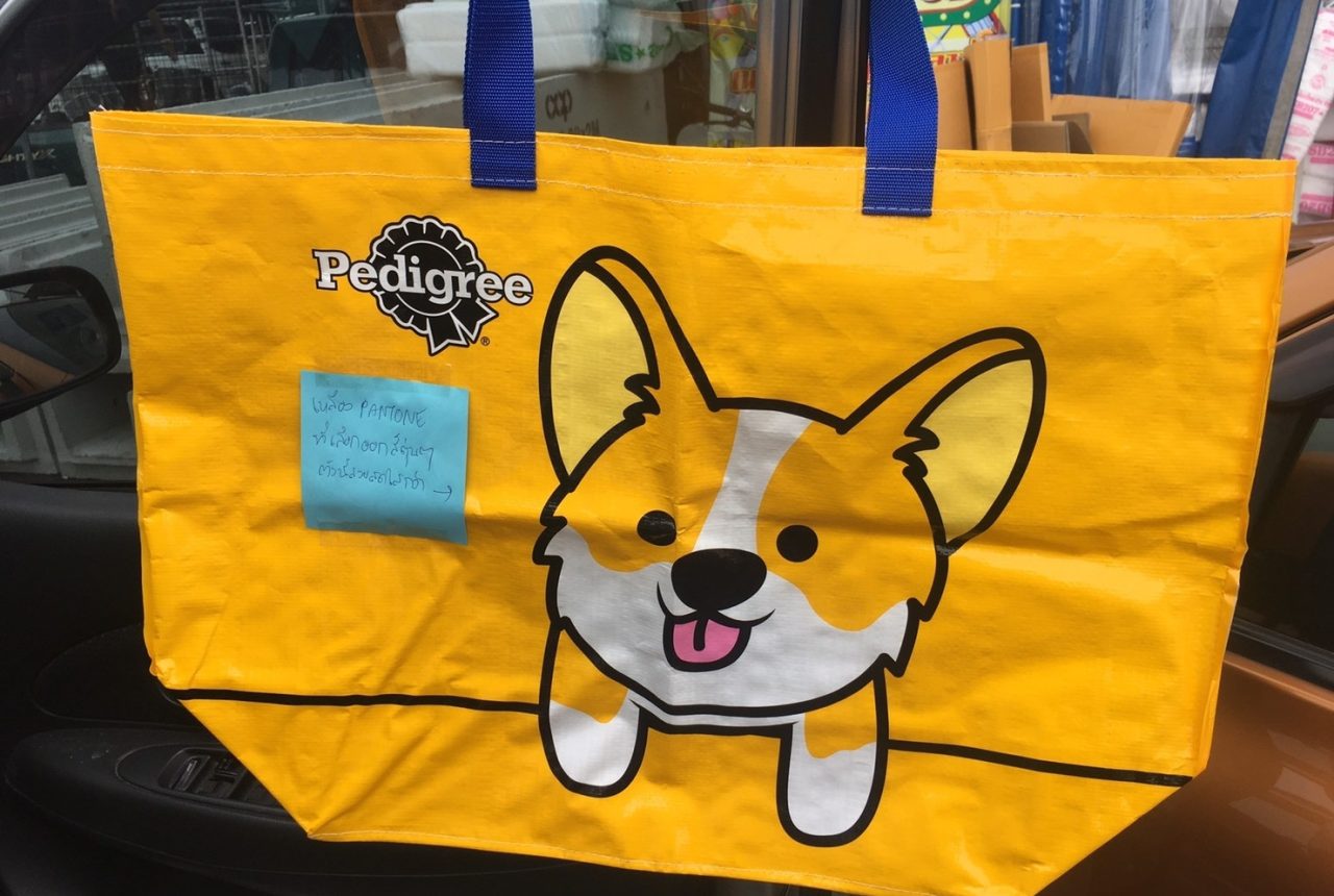 กระเป๋าช็อปปิ้ง Pedigree #1825 ผลงานผลิตโดยโรงงาน CKNAKA