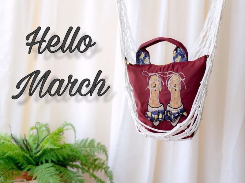 กระเป๋า Hello March #1801 ผลงานผลิตโดยโรงงาน CKNAKA