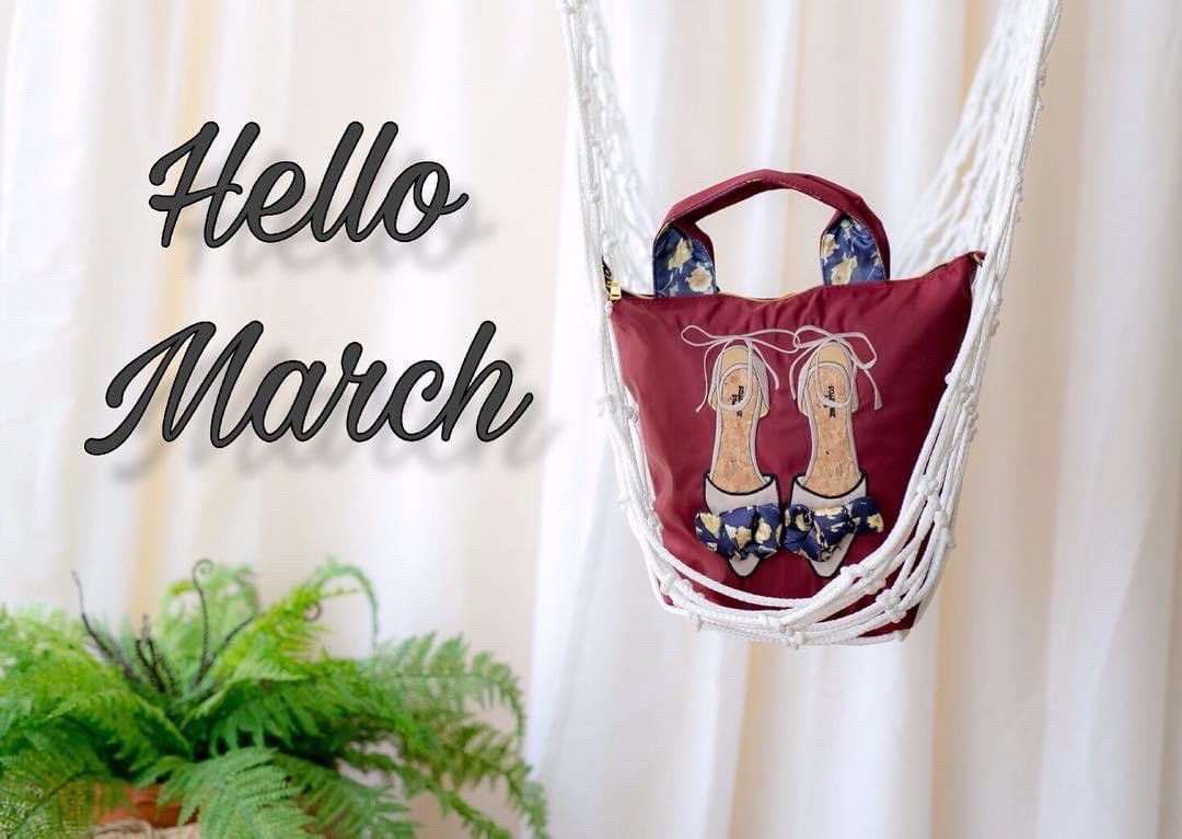 กระเป๋า Hello March #1801 ผลงานผลิตโดยโรงงาน CKNAKA